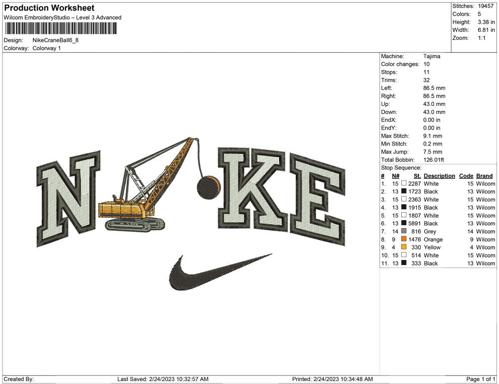 Nike Crane Ball