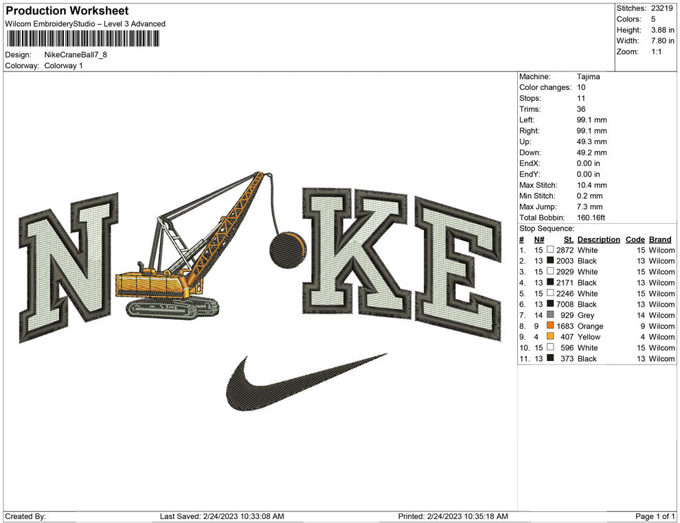 Nike Crane Ball