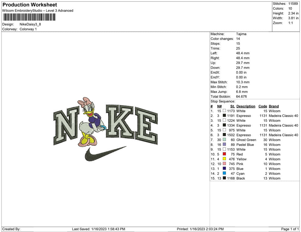 Nike Daisy