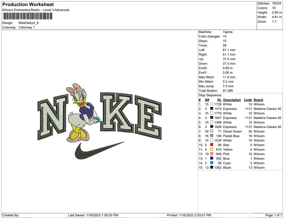 Nike Daisy