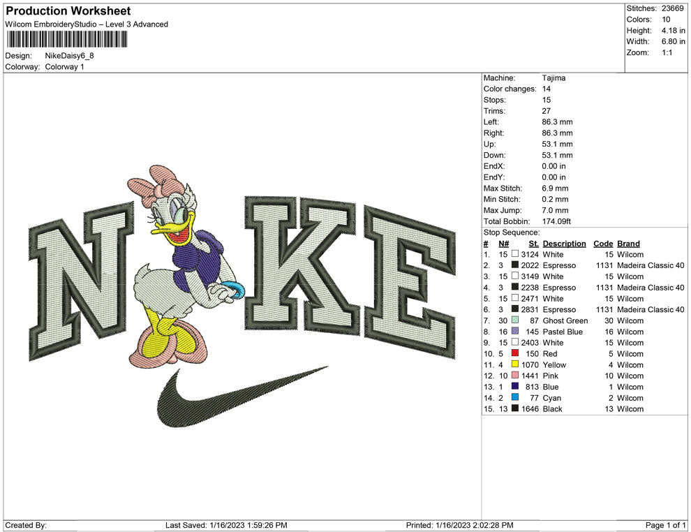 Nike Daisy