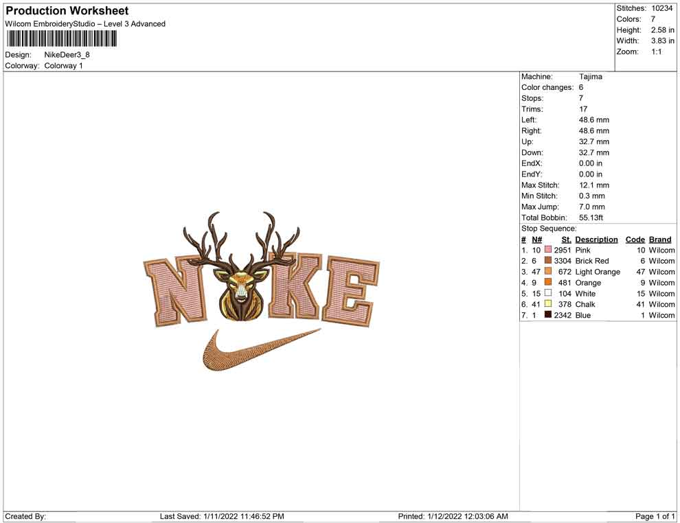 Nike Deer