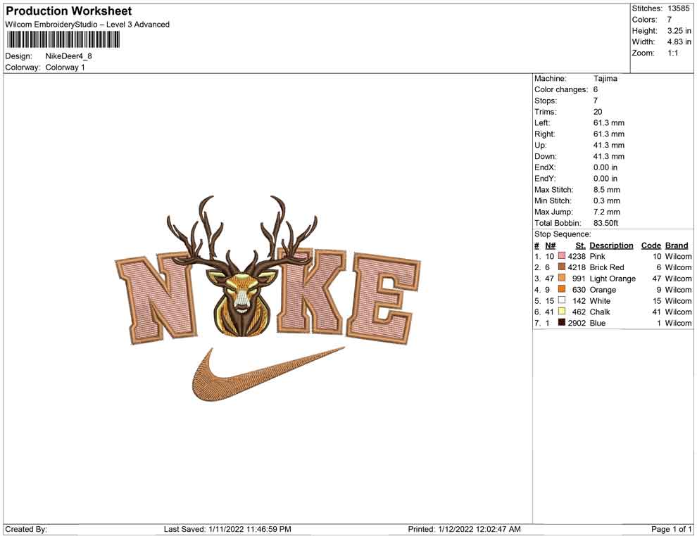 Nike Deer
