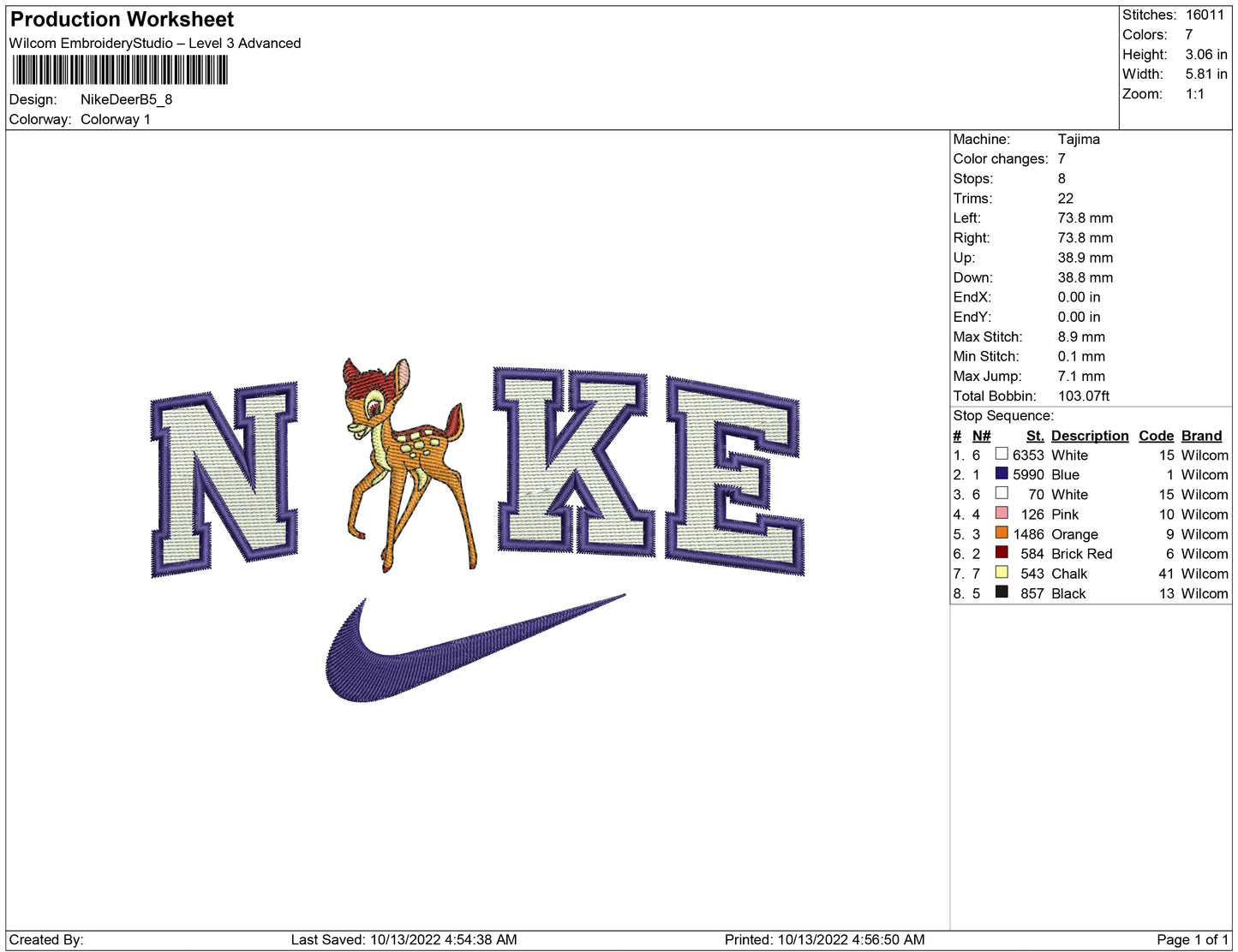 Nike Deer B