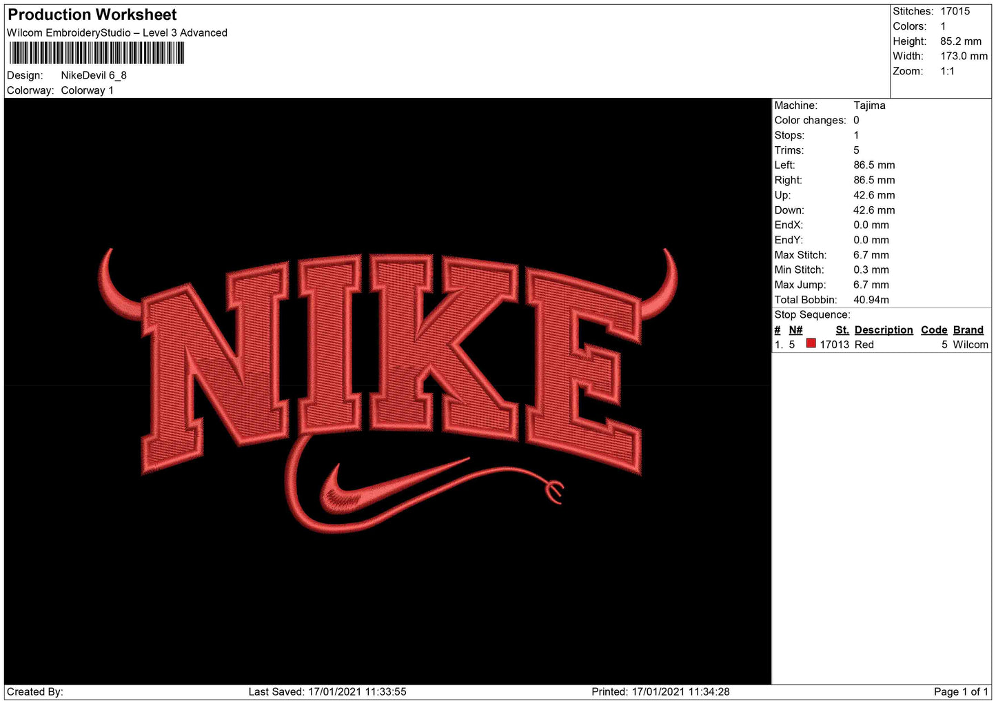 Nike Devil