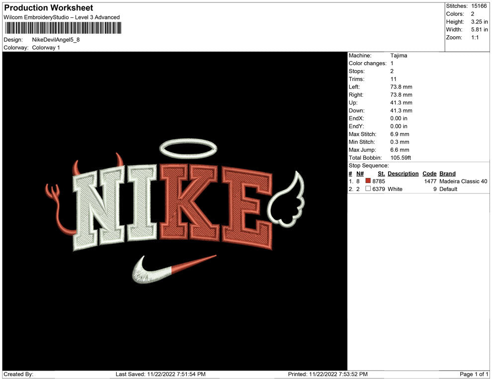Nike Devil or Angel