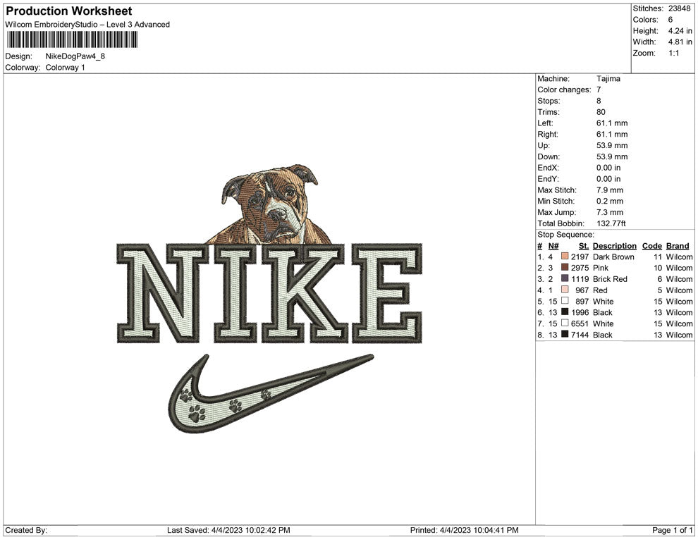 Nike Dog Paw