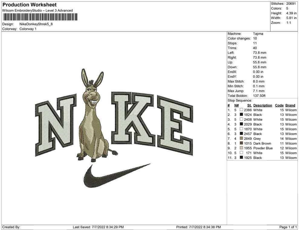 Nike Donkey Shrek