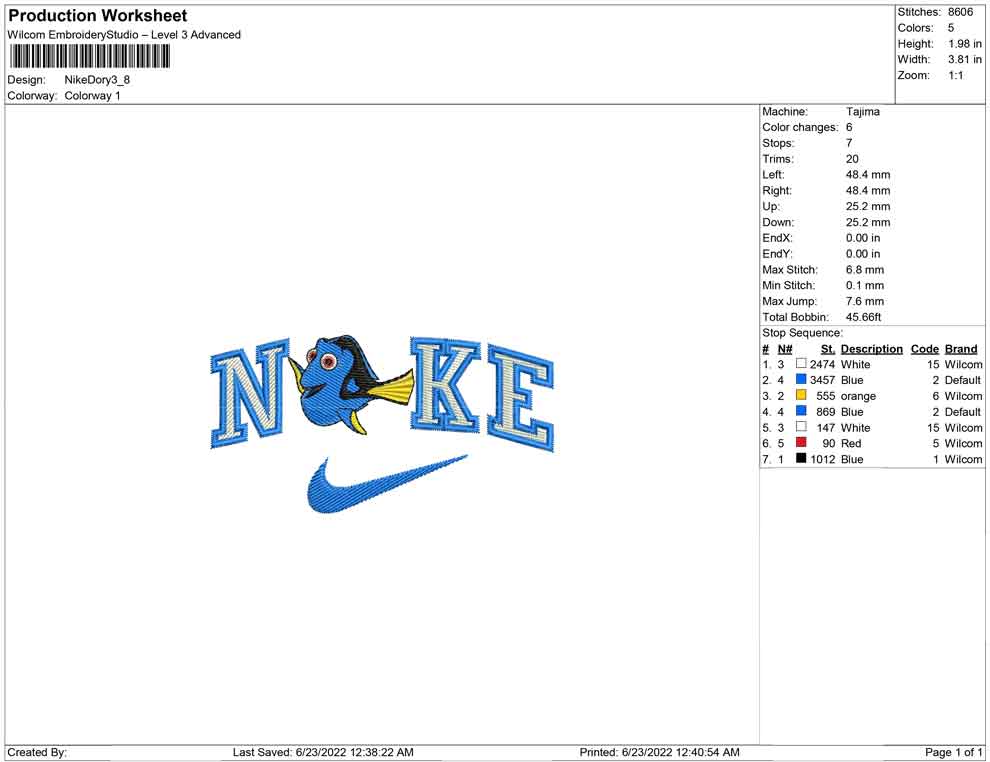 Nike Dory