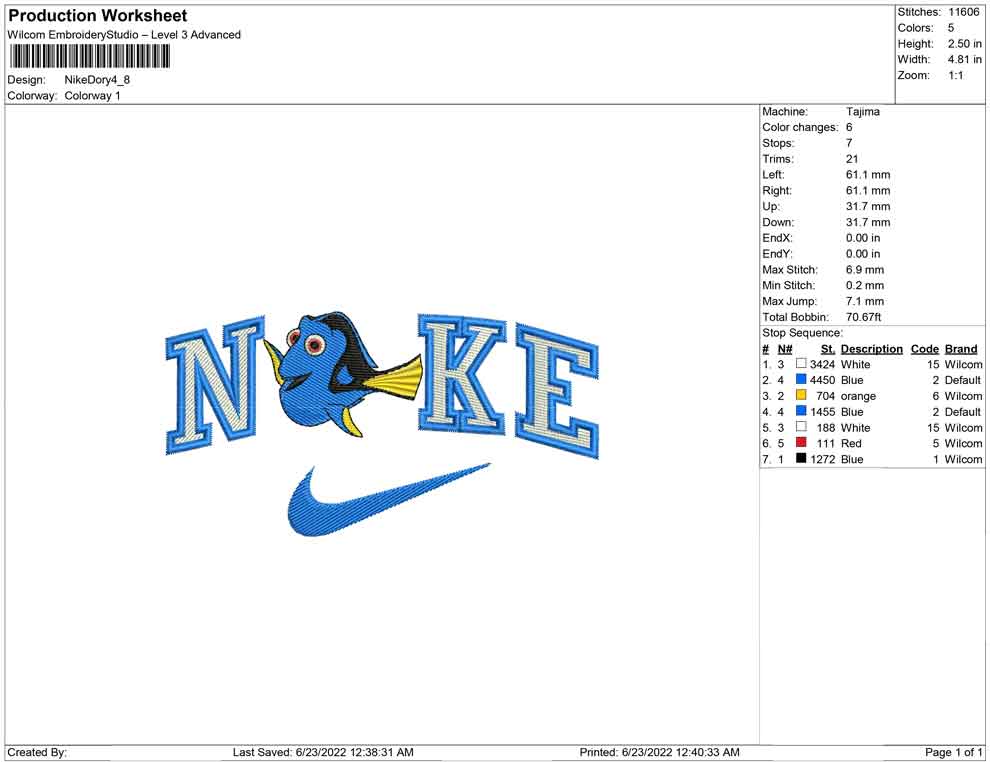 Nike Dory