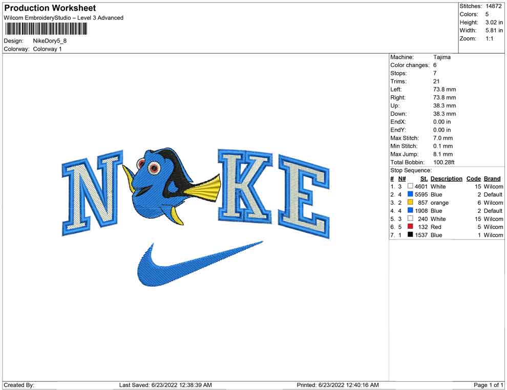 Nike Dory