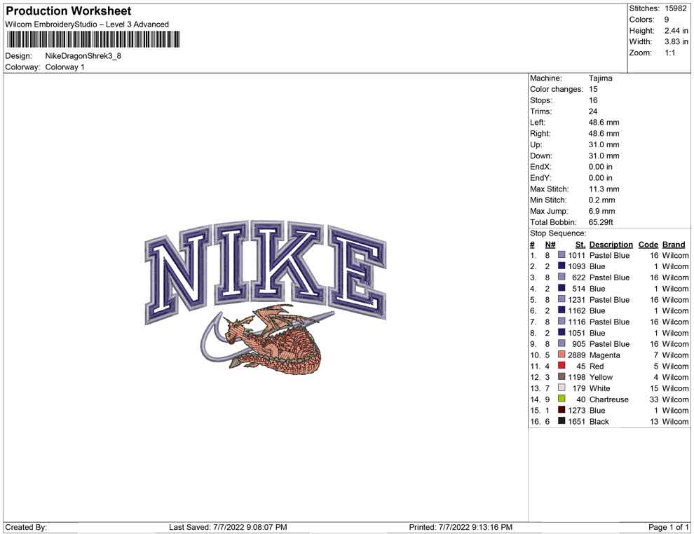 Nike Dragon Shrek