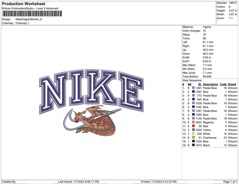 Nike Dragon Shrek