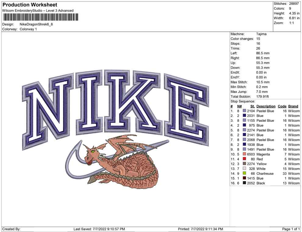 Nike Dragon Shrek