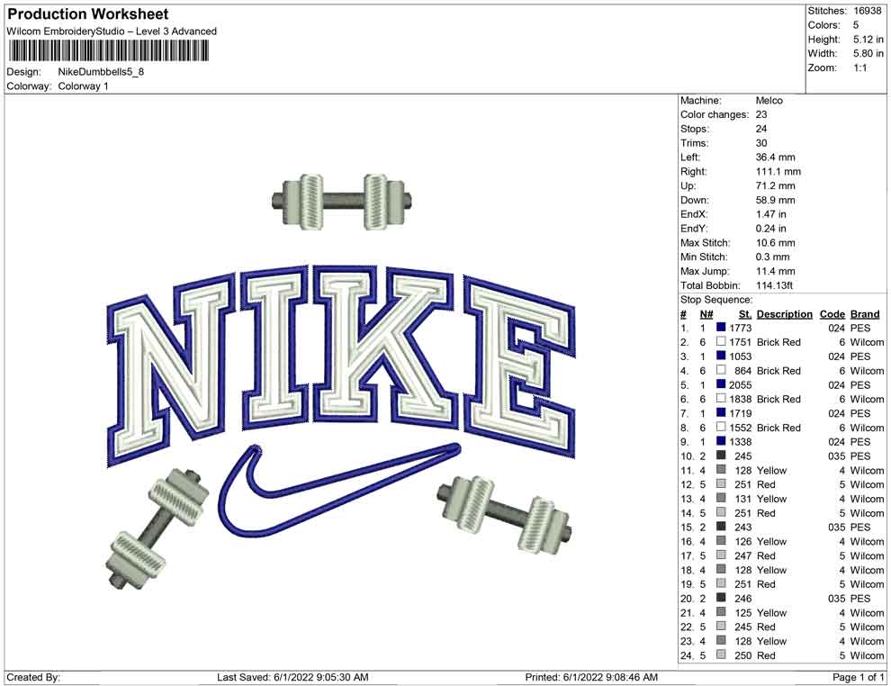Nike Dumbbell