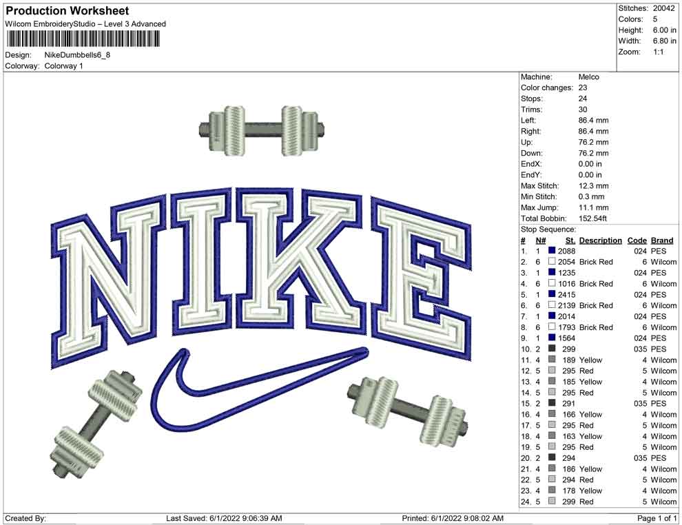 Nike Dumbbell