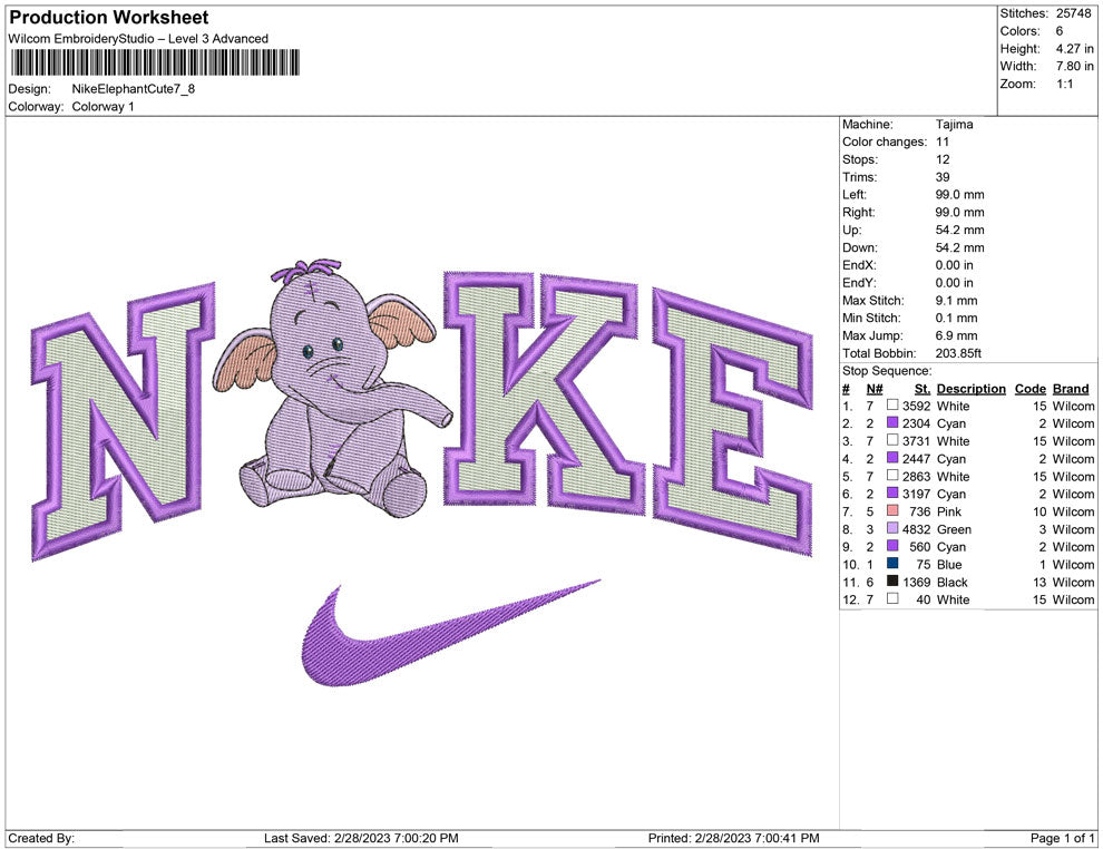 Nike Elephant Cute