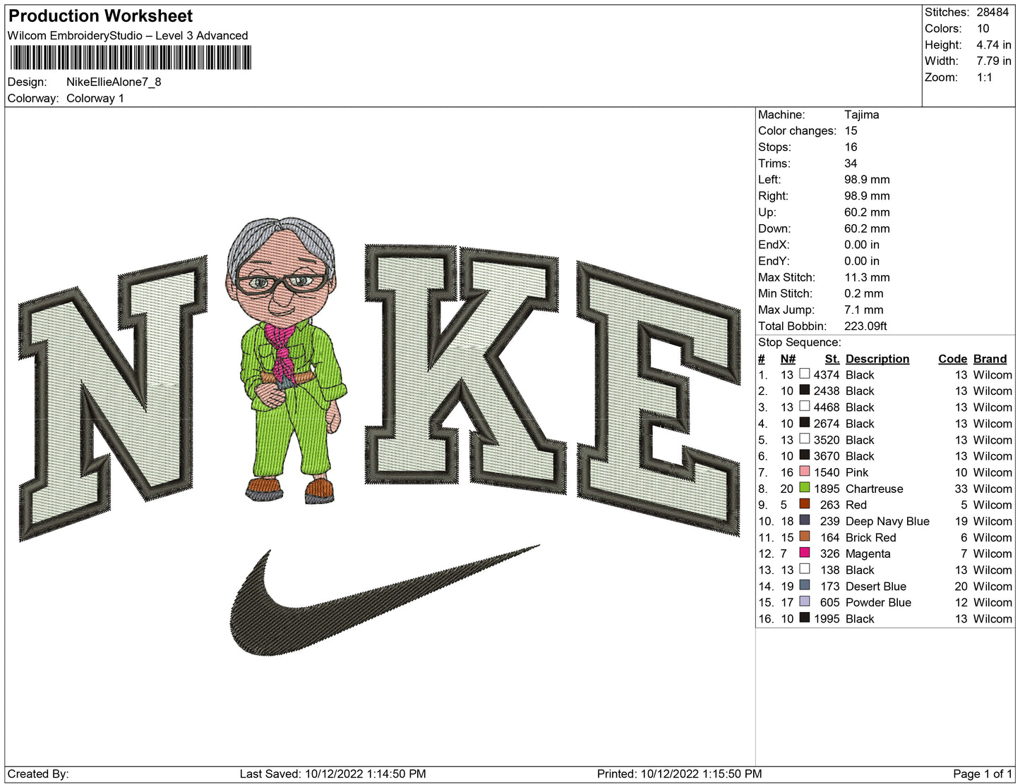 Nike Ellie allein