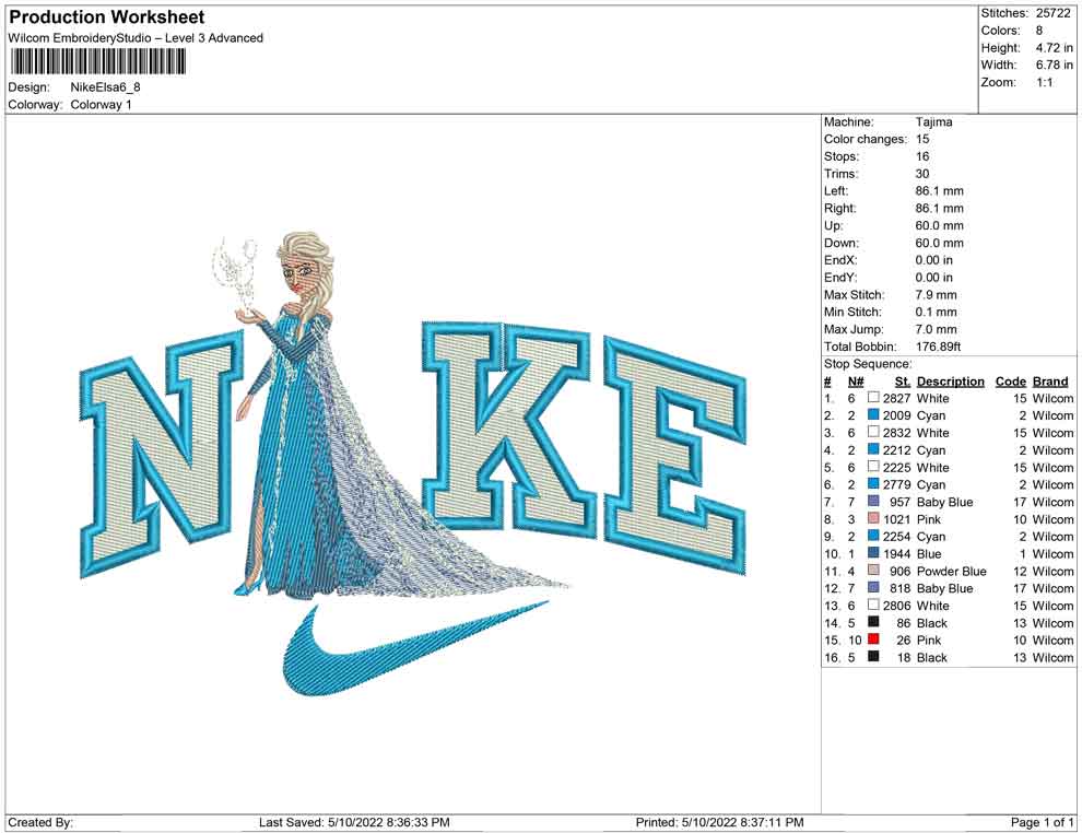 NIke Elsa