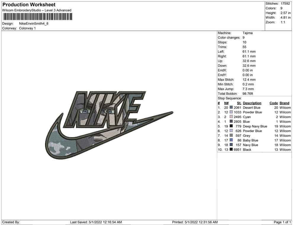 Nike Erwin Smith