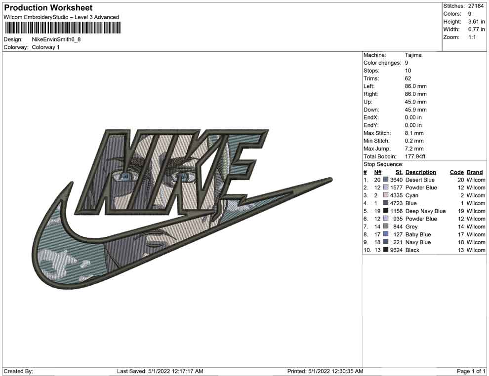 Nike Erwin Smith