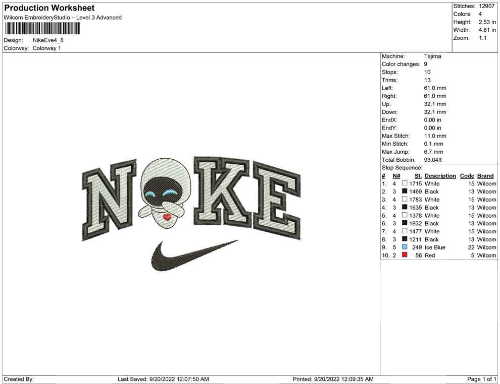 Nike Eve