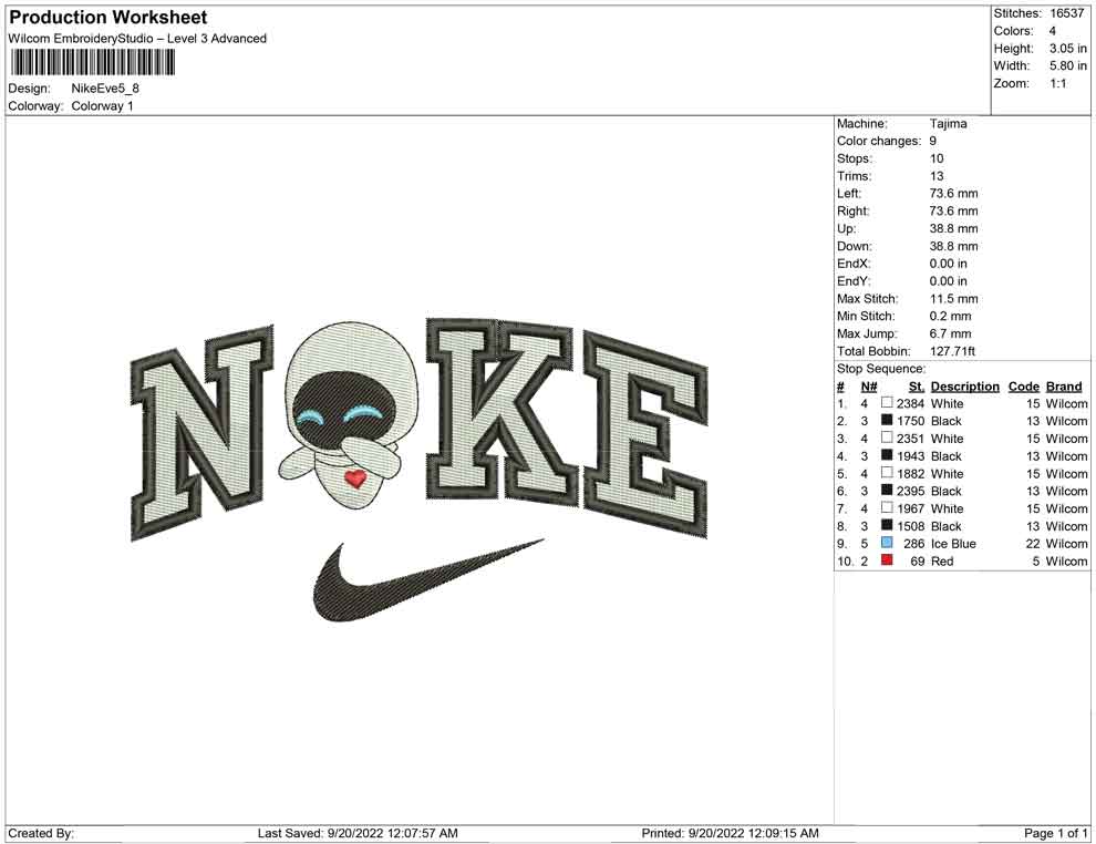Nike Eve