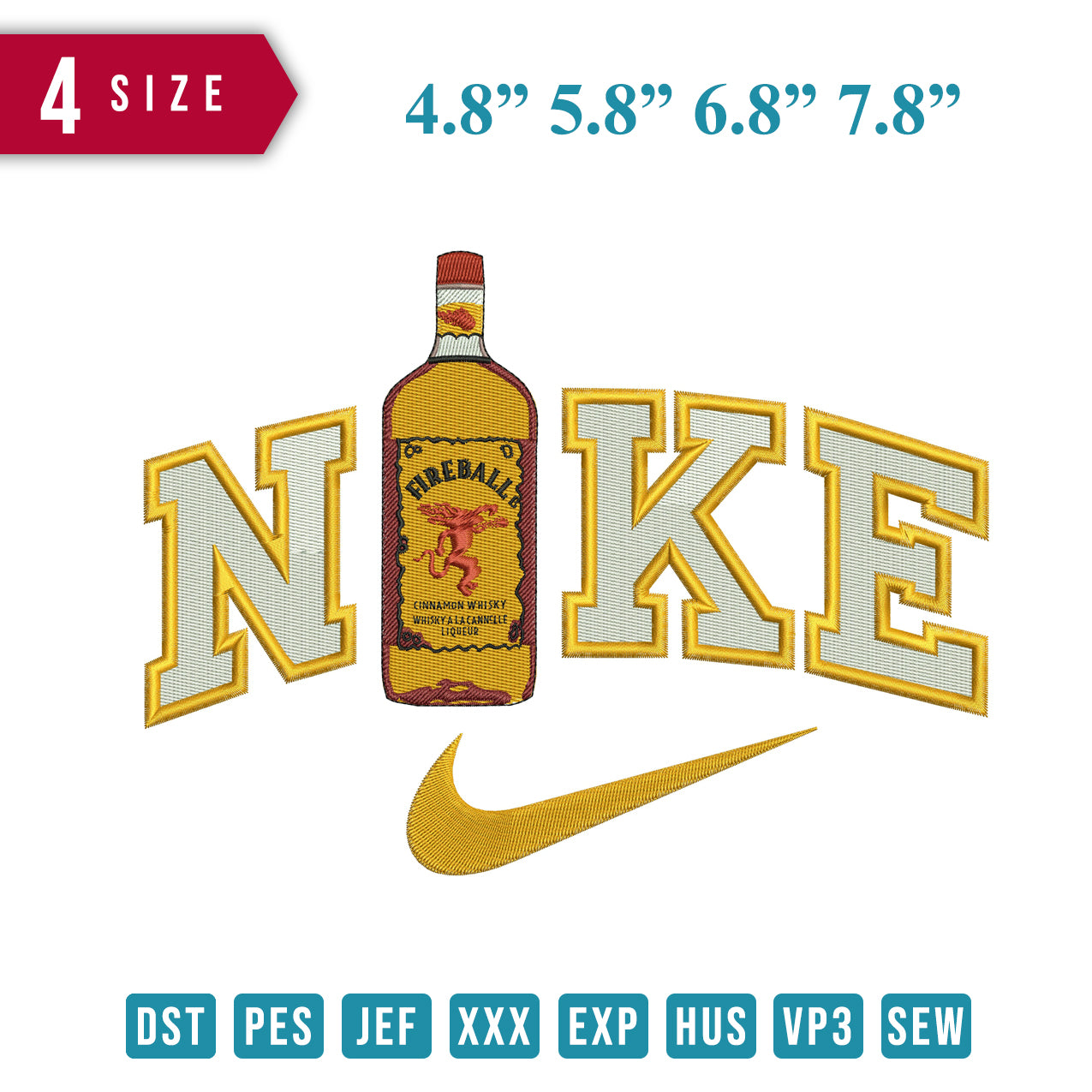 Nike Fireball bottle