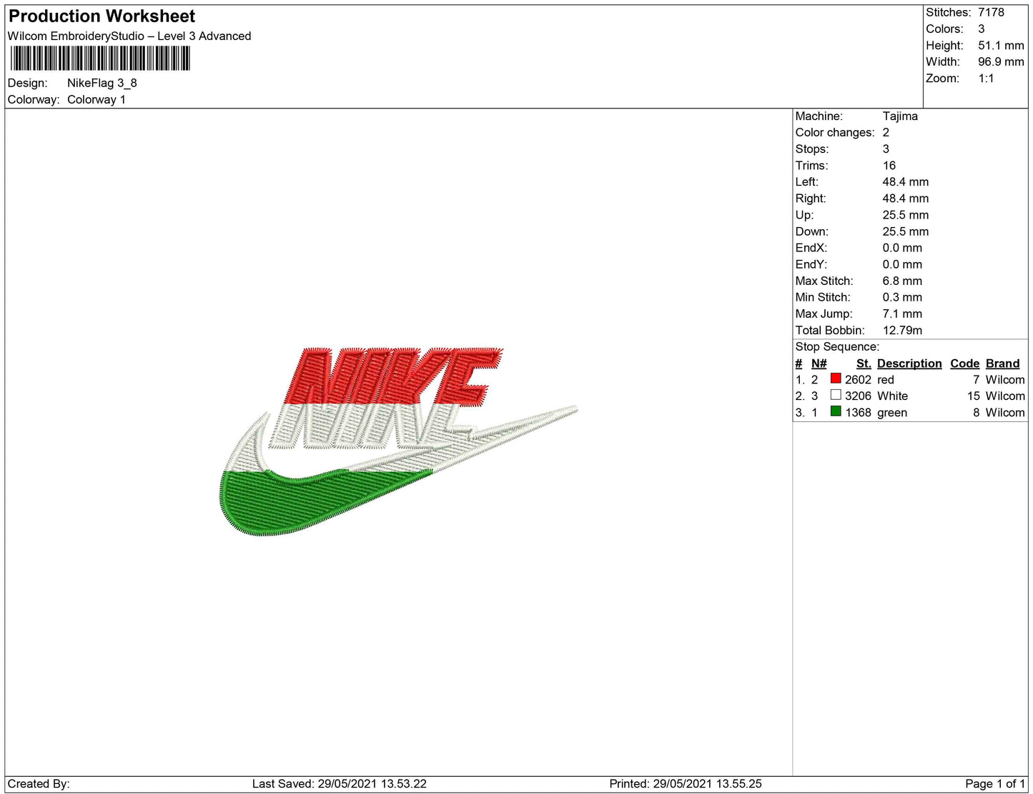 Nike Hungarian Flag