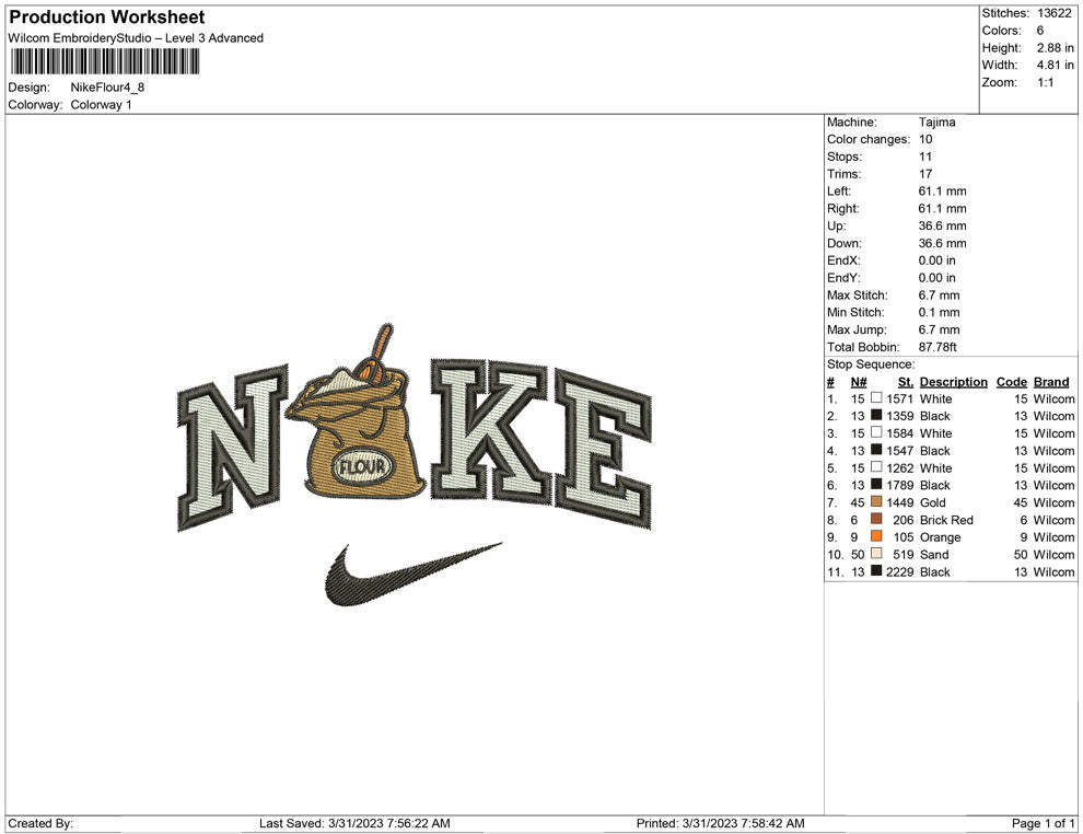 Nike Flour