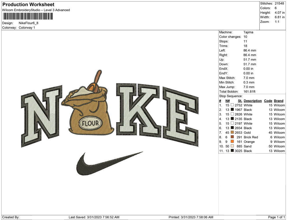 Nike Flour