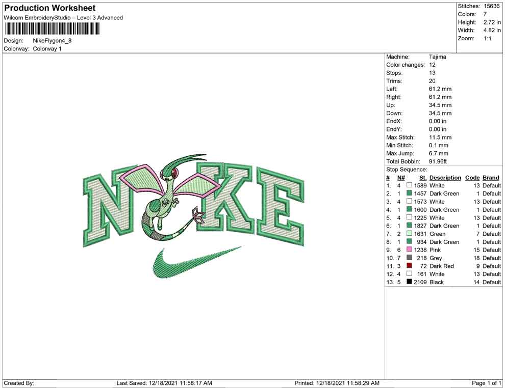Nike flygon
