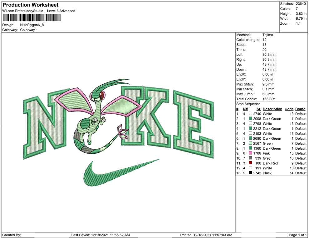 Nike flygon