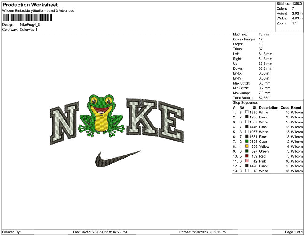 Nike Frog