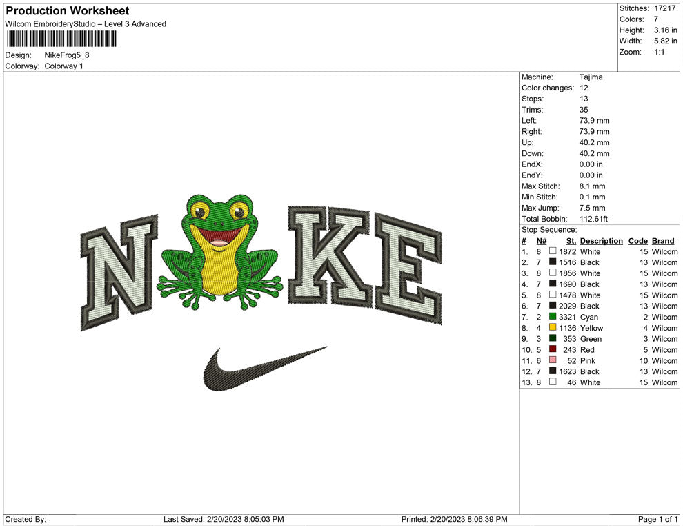 Nike Frog