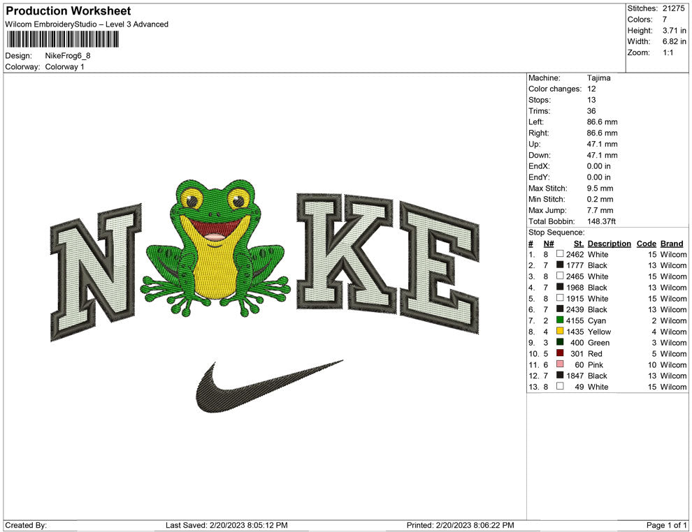 Nike Frog