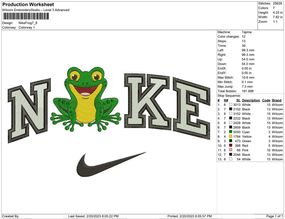 Nike Frog
