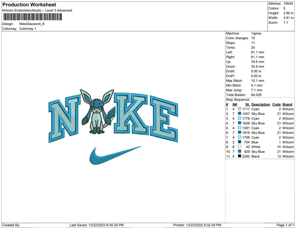 Nike Glaceon