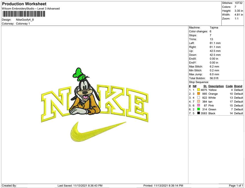 Nike Goofy