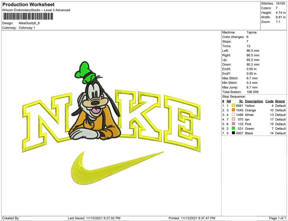 Nike Goofy