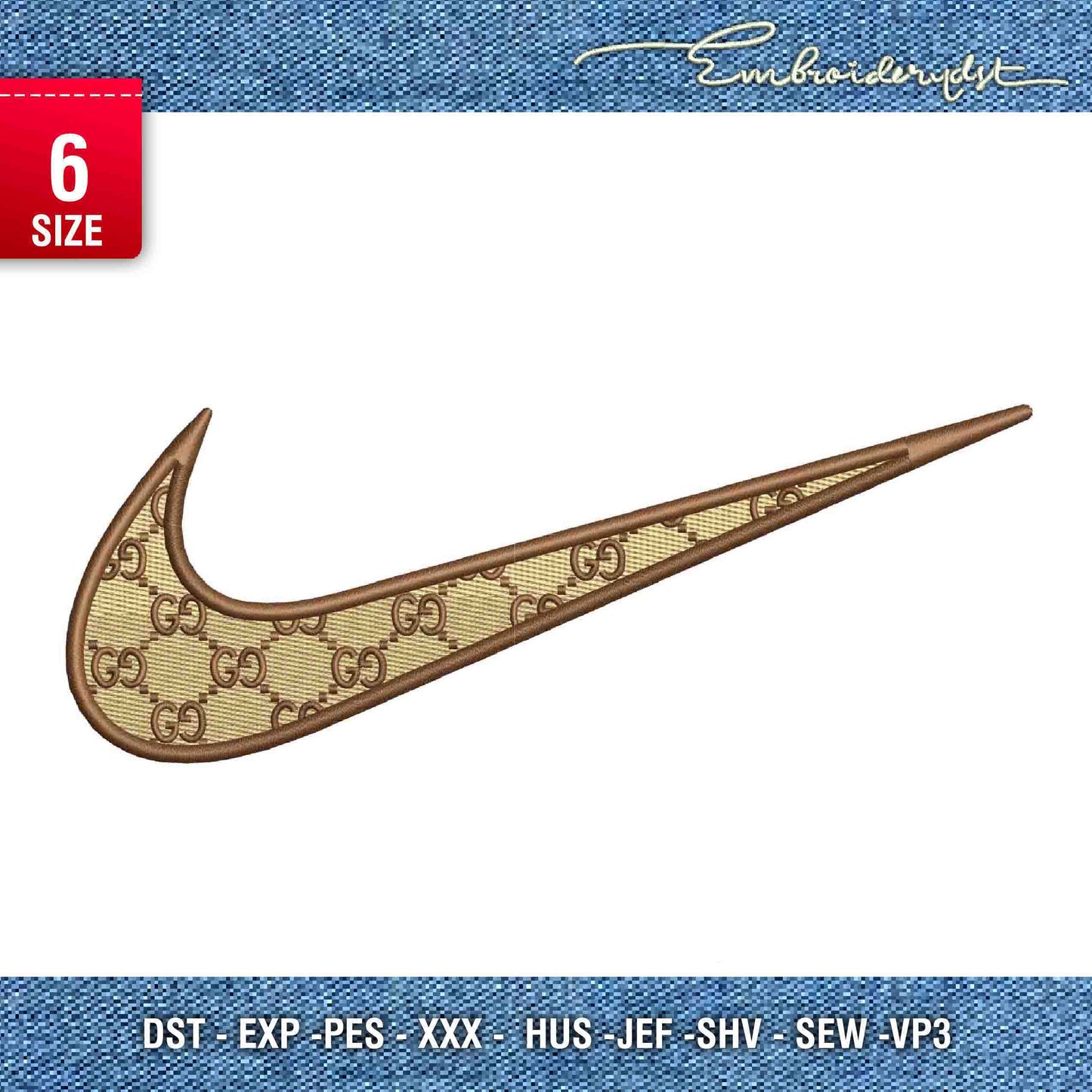 Nike swoosh motif G