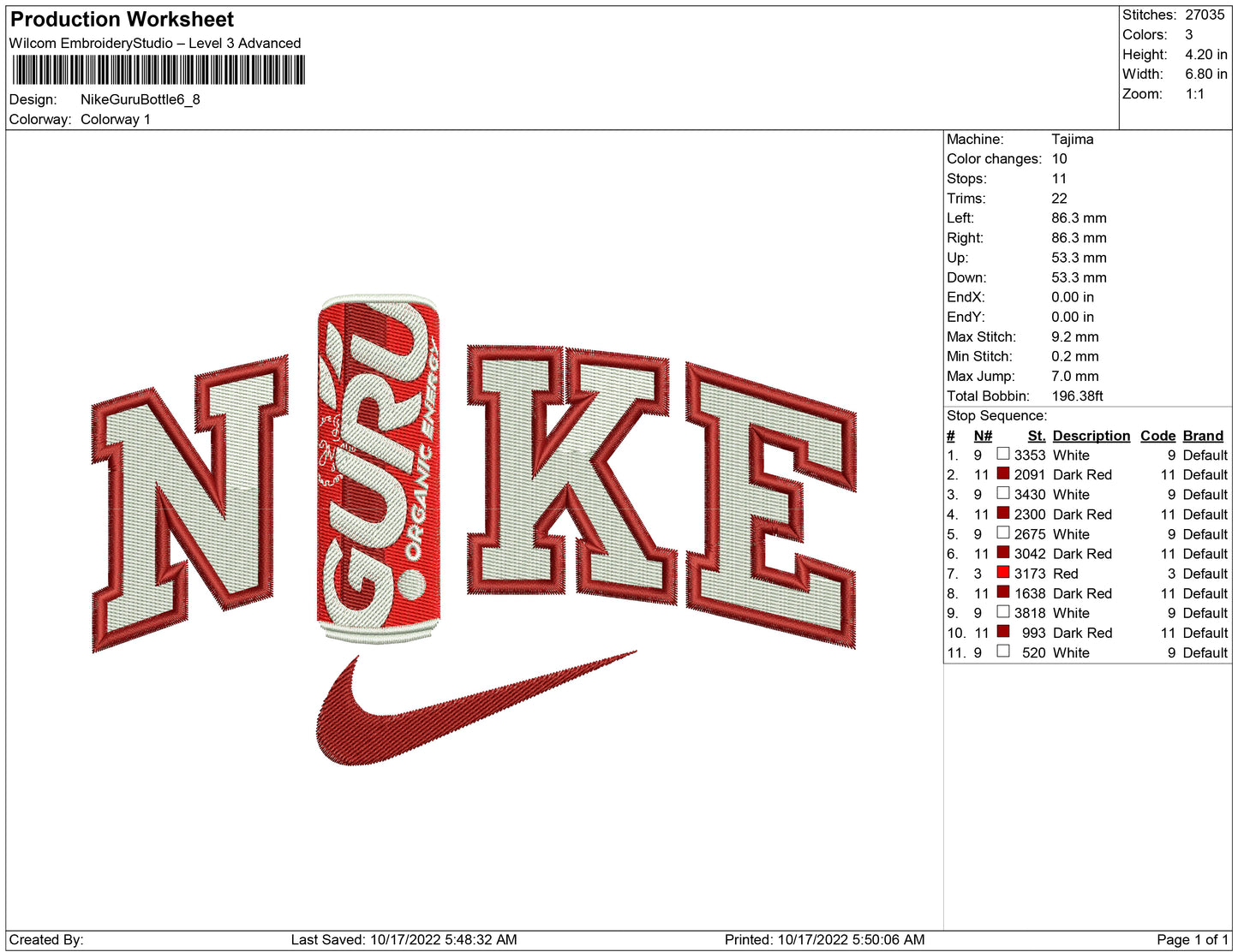 Nike Guru Bottle