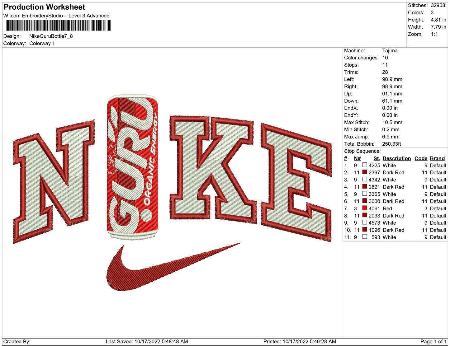 Nike Guru Bottle