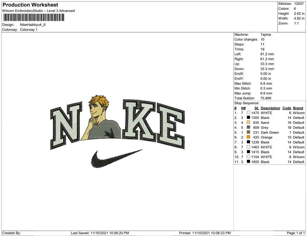 Nike Haikyuu