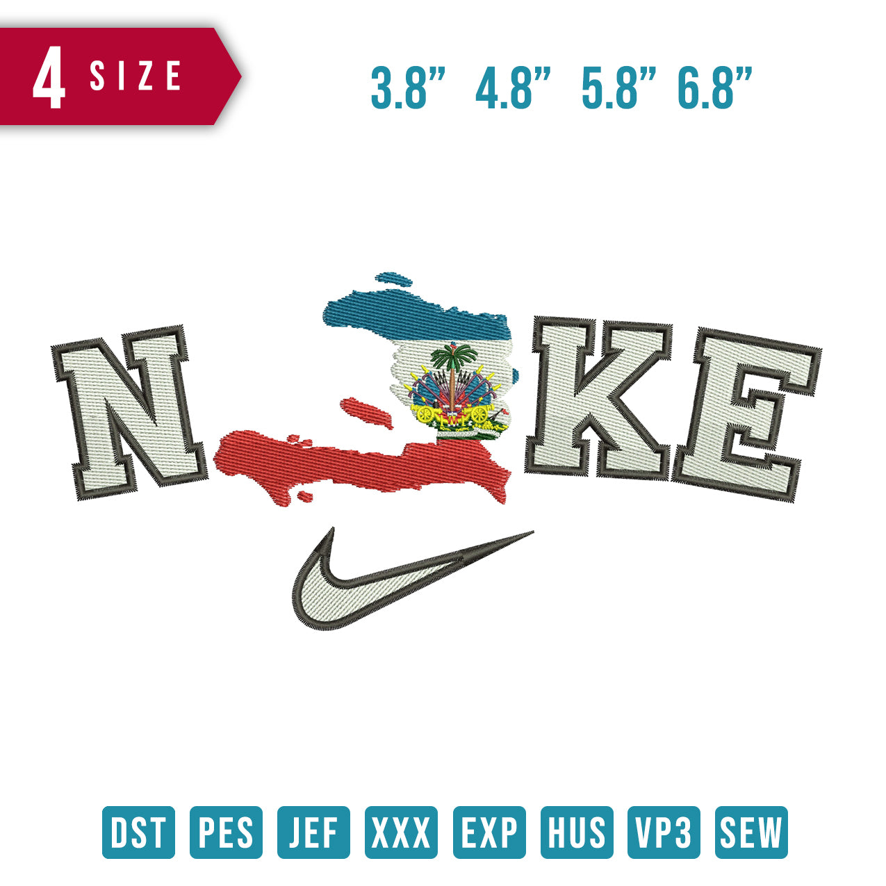 Nike Haiti flag