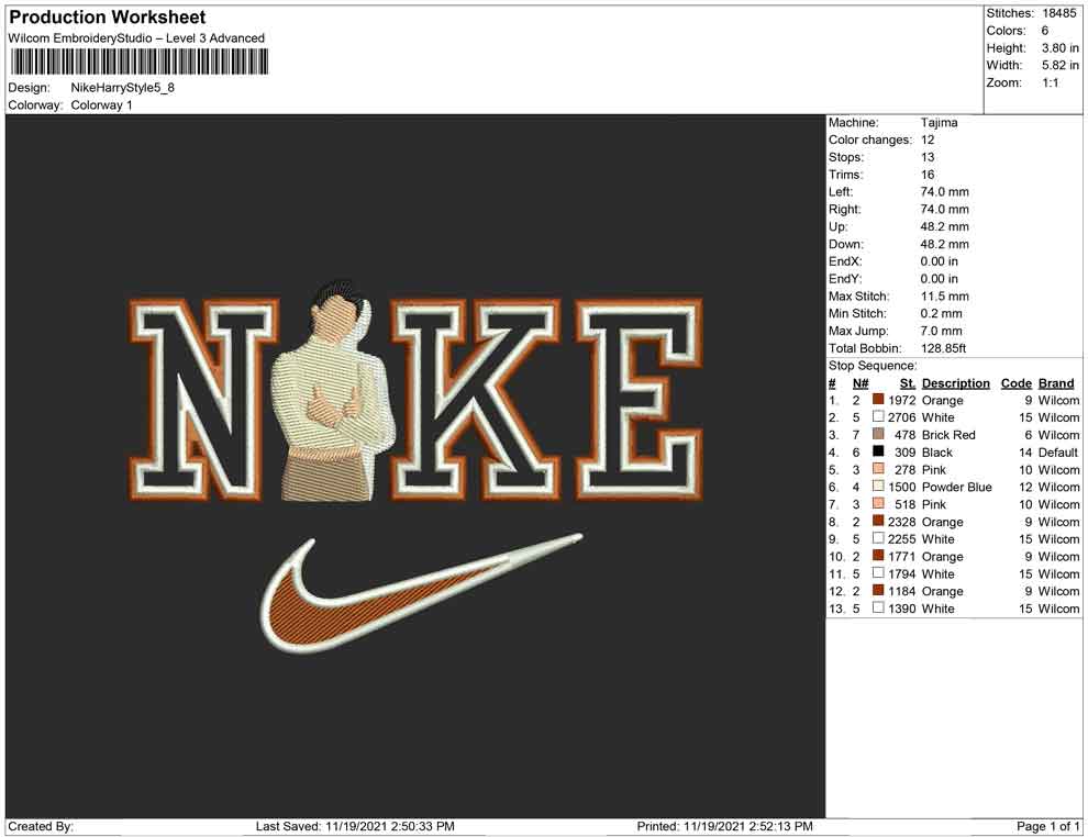 Nike harry style