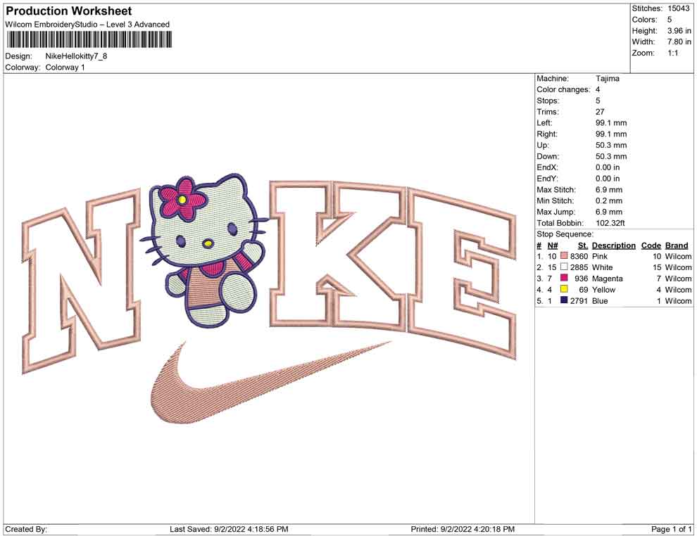 Nike Hello Kitty
