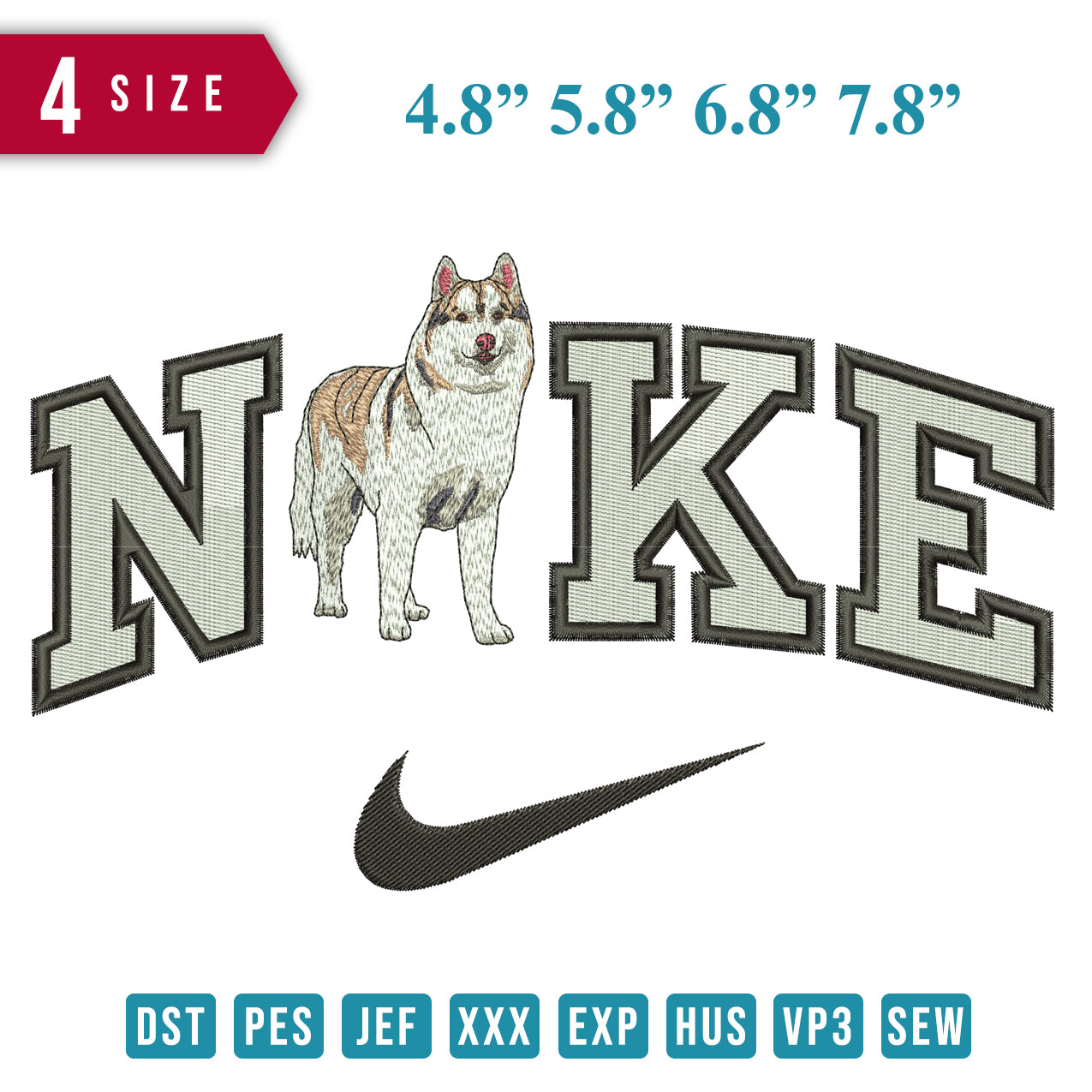 Nike Husky dog