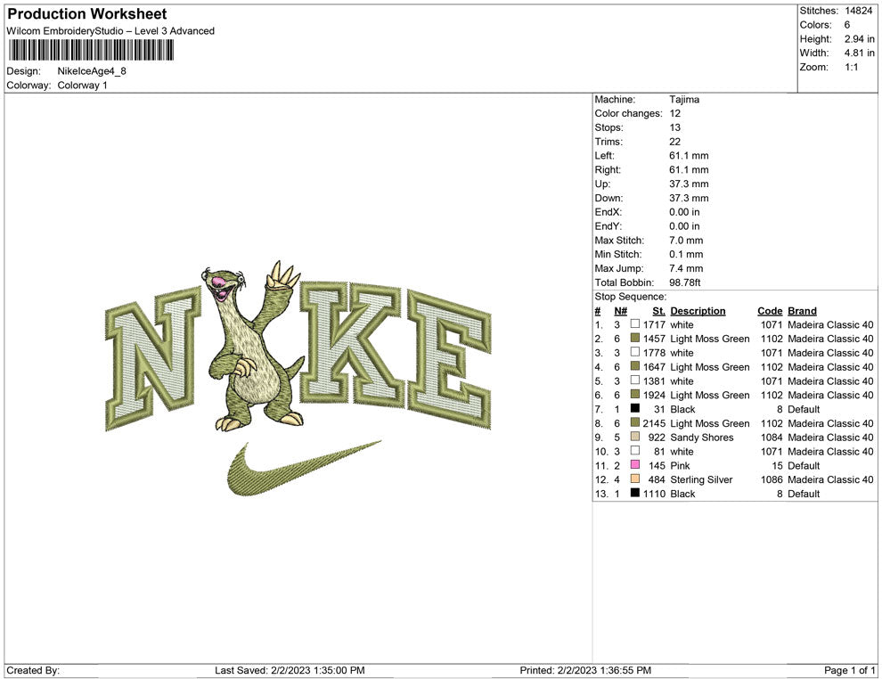 Nike ice Age