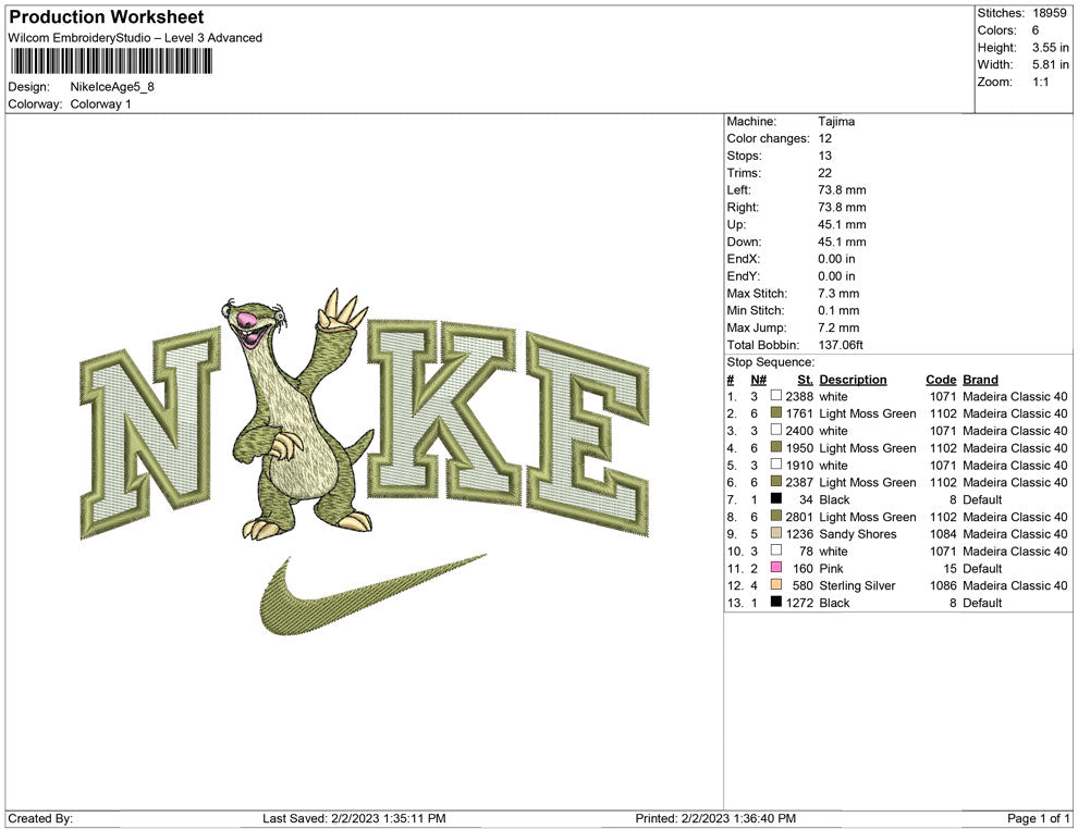 Nike ice Age